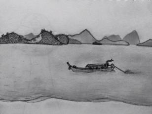 Thailand ... Pencil on Paper By Kelsey Cleland